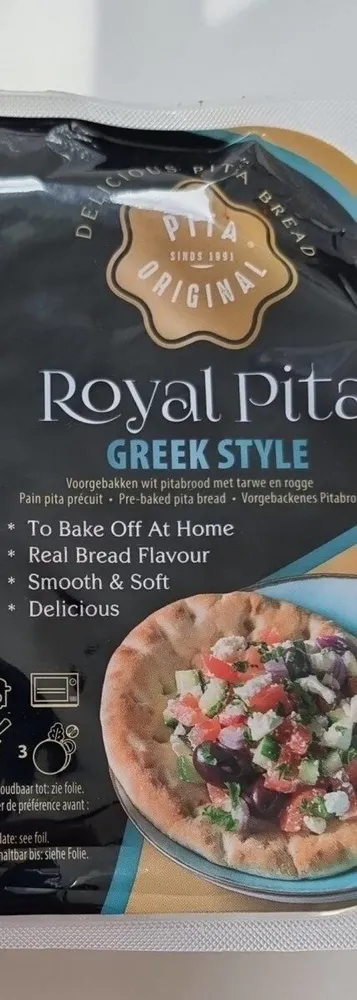 Royal pita greek style