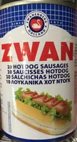 Zwan 10 Hotdog Sausages