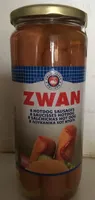 Zwan Pork Hot Dog Sausages Jar 720G