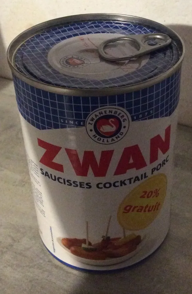 Zwan saucisses cocktail porc