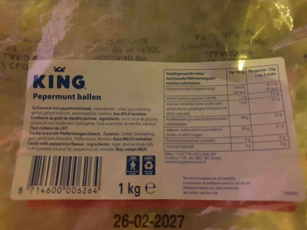 Pepermunt Ballen