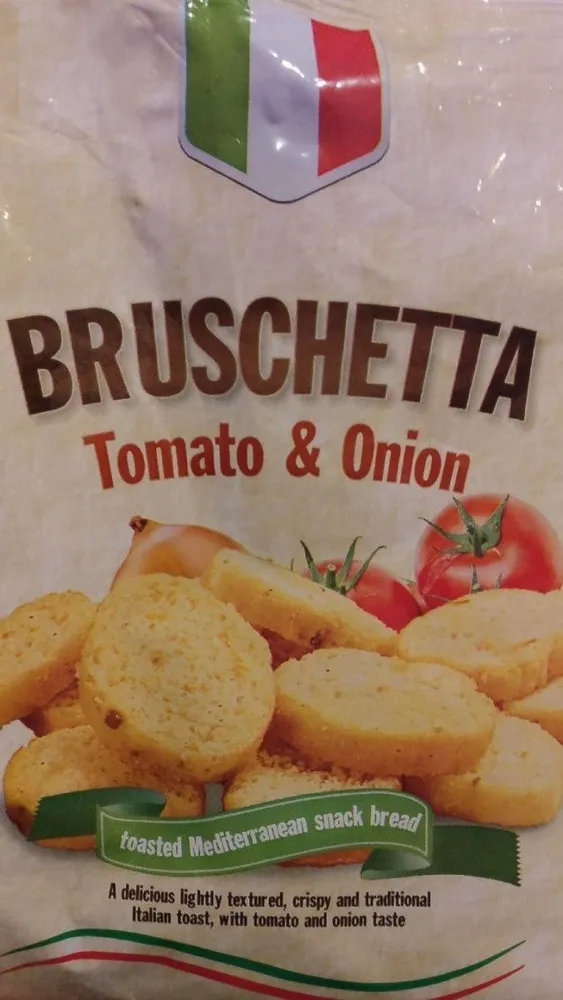 Bruschetta tomato & onion