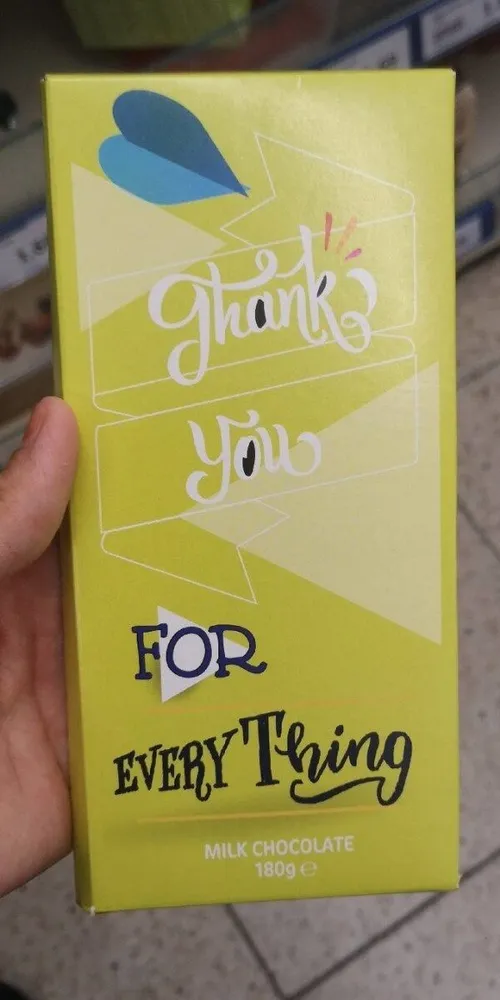 Thank you for everything