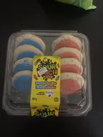 Sour Patch Iced Sugar Cookie
