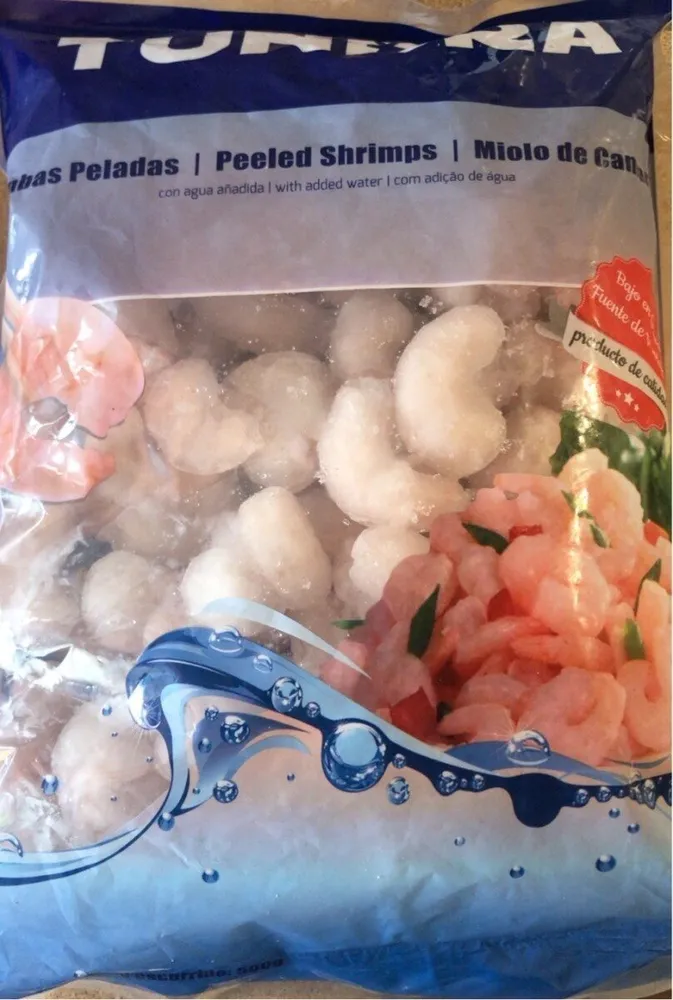 Gambas peladas