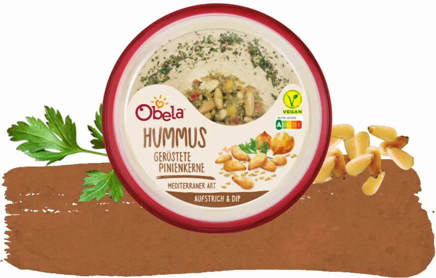 Hummus Geröstete Pinienkerne