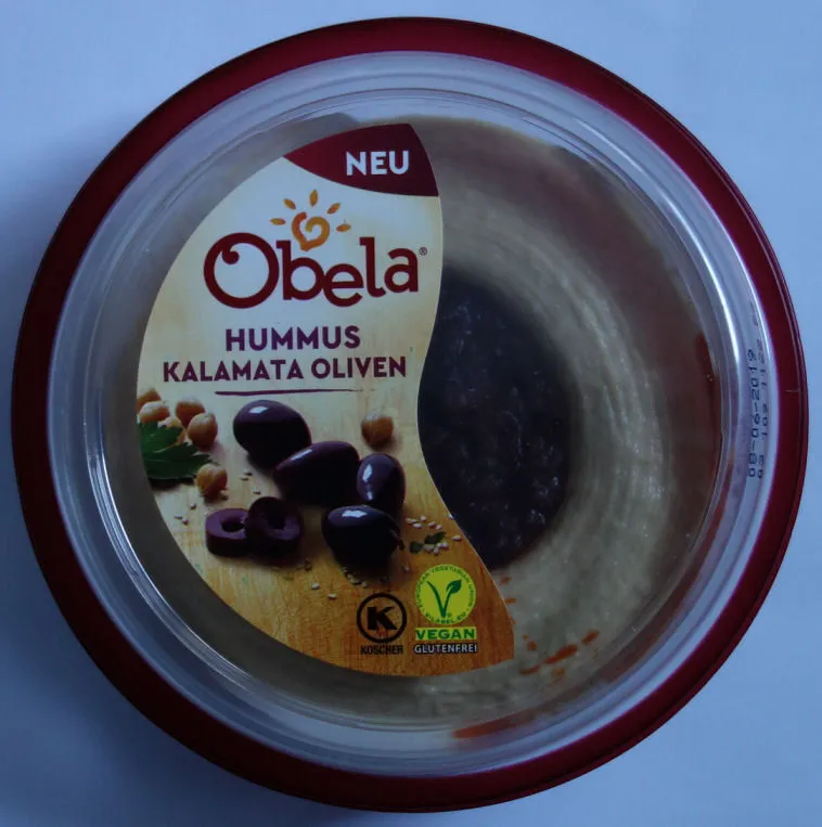 Hummus Kalamata Oliven