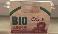 Bio hummus paprika peperoni