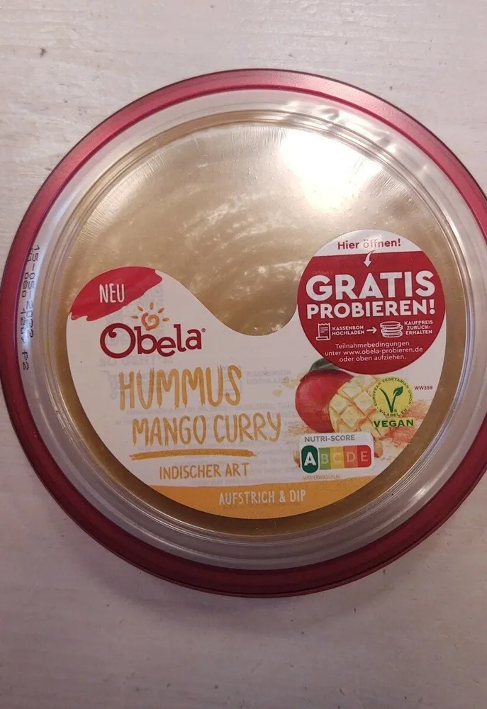 Hummus Mango Curry