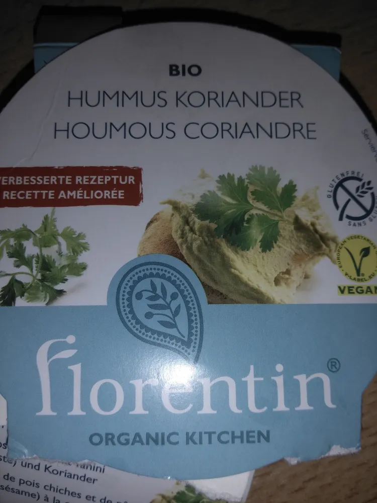 Houmous coriandre