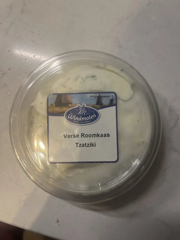 Verse Roomkaas Tzatziki