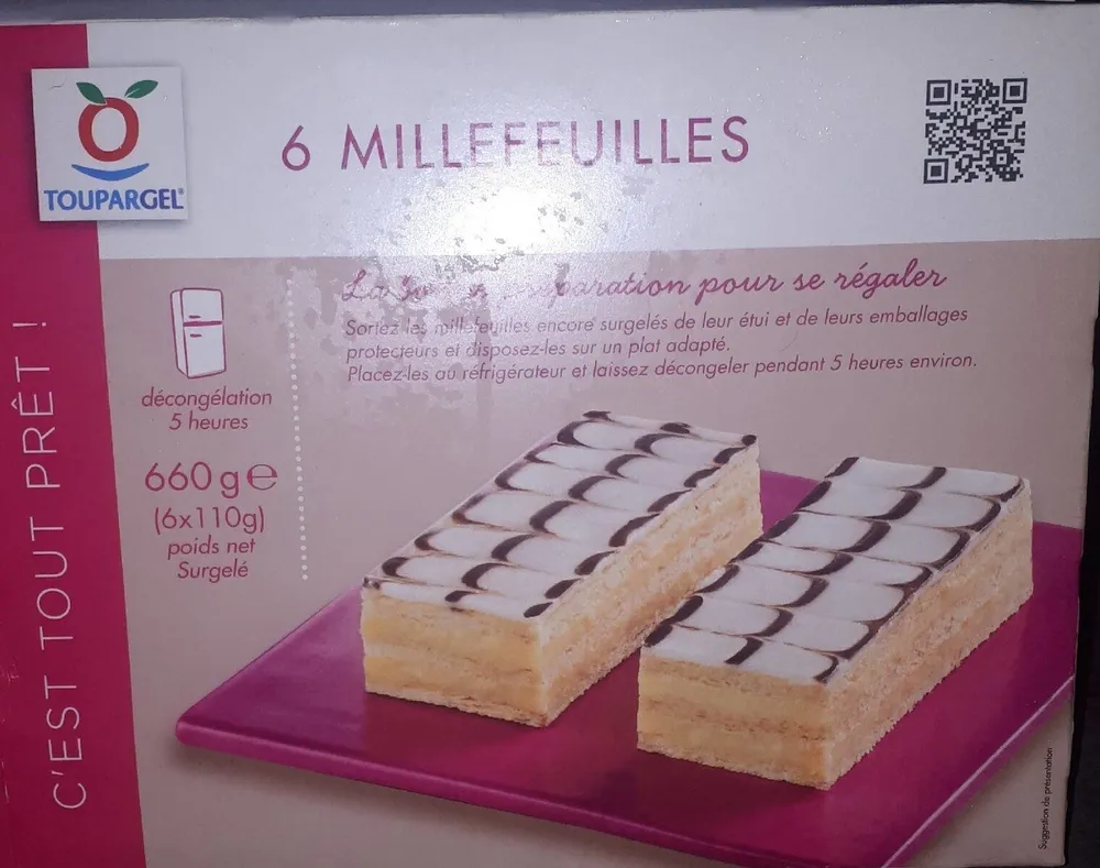 6 millefeuilles