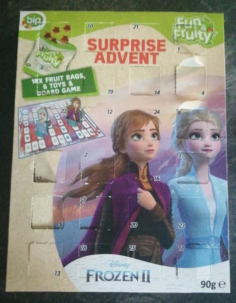 Suprise Advent (18x Fruit bags) - Frozen II