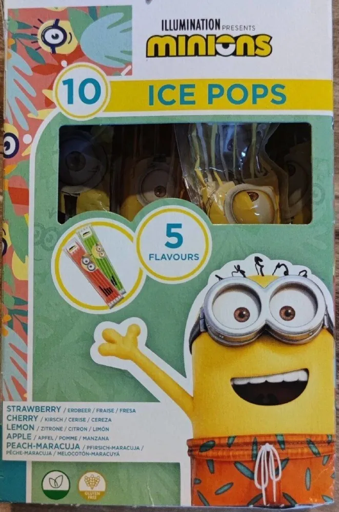 MINIONS ICE POPS