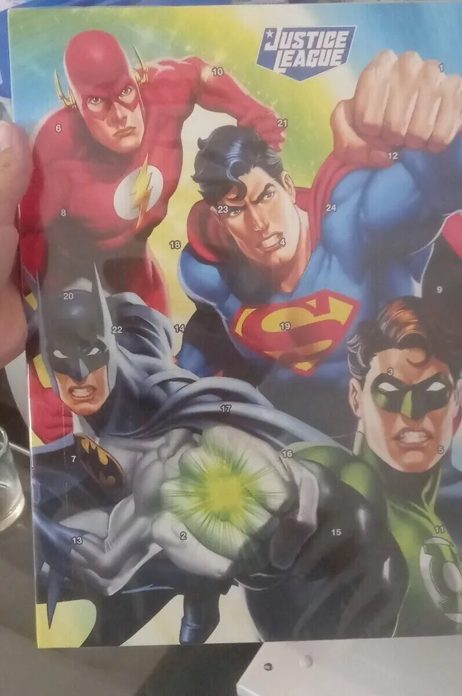Calendrier de l'avent justice league
