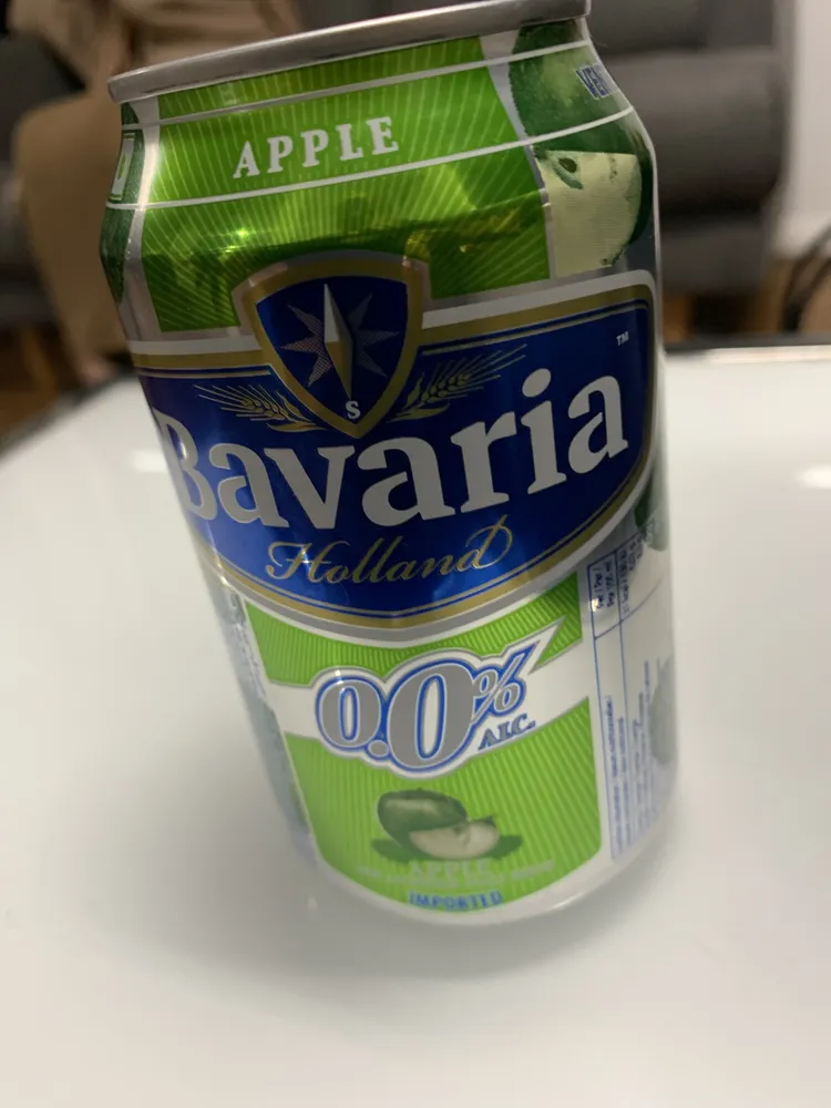 Bavaria Soft Drink (330ml, Can, Apple)