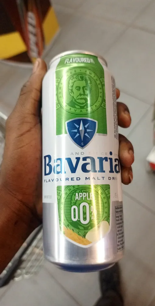 Bavaria Can Apple Malt Flavour