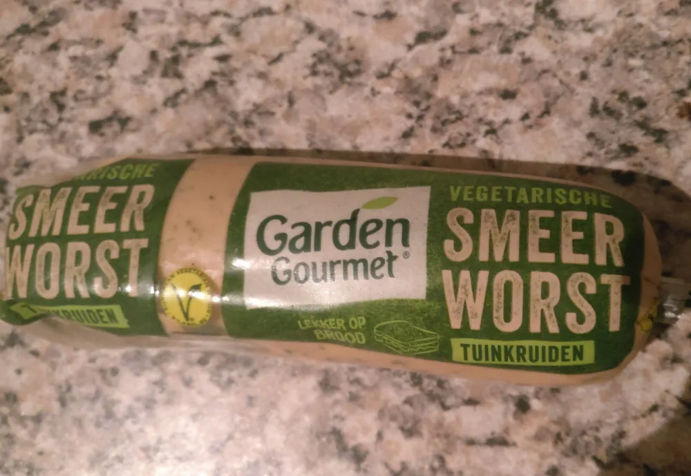 Garden Gourmet Vegetarische smeerworst tuinkruiden