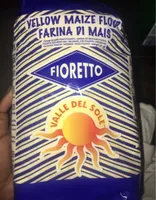 Yellow maize flour farine di mais