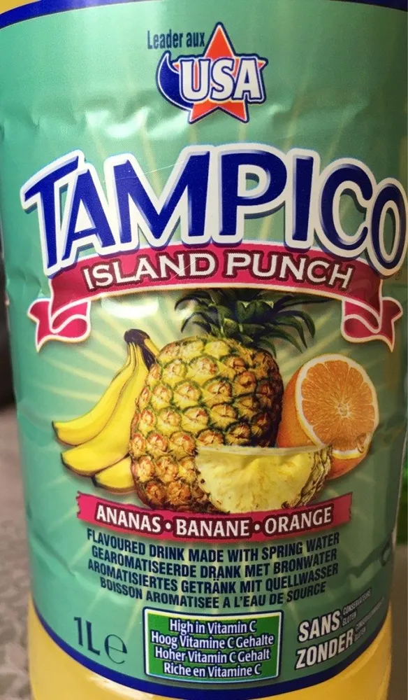 Tampico island punch ananas banane orange