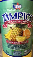 Tampico island punch ananas banane orange