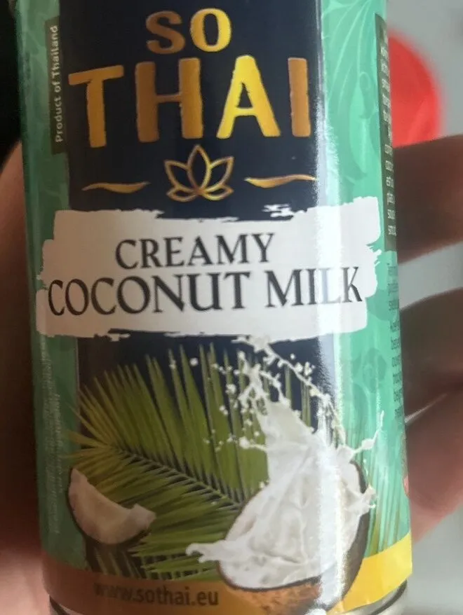 Creamy coconut milk