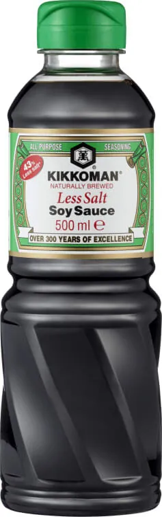 Less Salt Soy Sauce