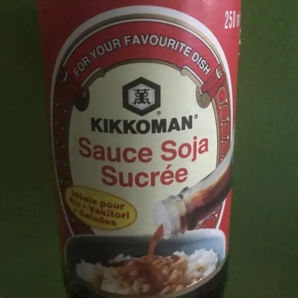 Sauce soja sucrée