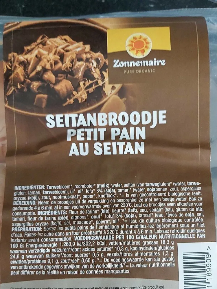 Seitan sandwiche