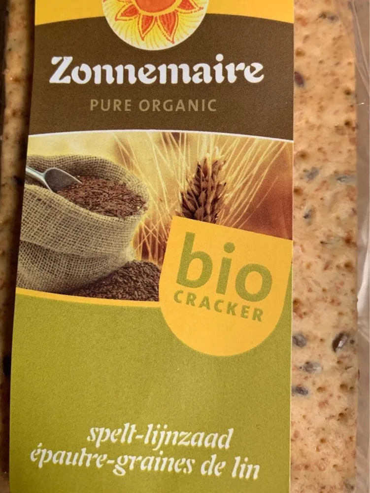 Bio cracker spelt-lijnzaad