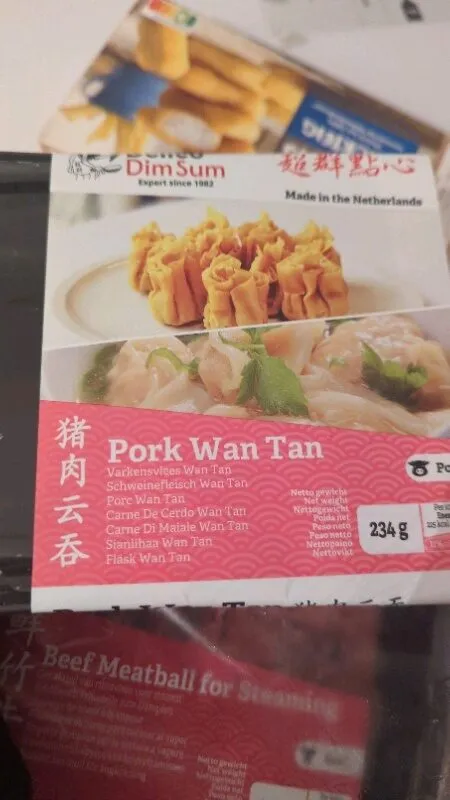 Pork Wan Tan