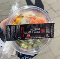 Poke Bowl Salmon & Mango