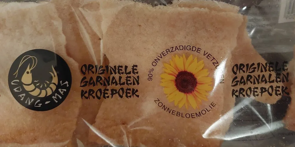 Originele garnalen kroepoek
