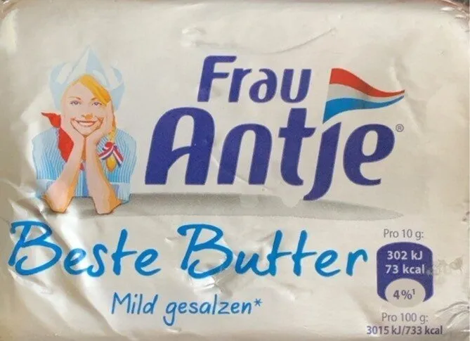 Beste Butter Mild gesalzen