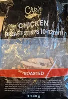 Roasted Chicken Breast Strips 10–12 mm