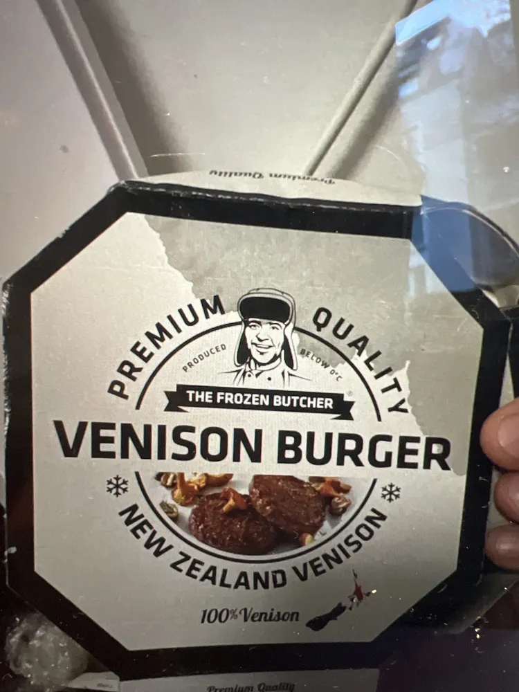 Venison Burger