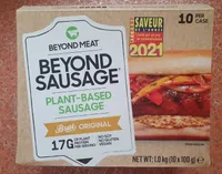 Plant-based sausage (saucisse végétale)