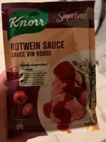 Rotweinsauce