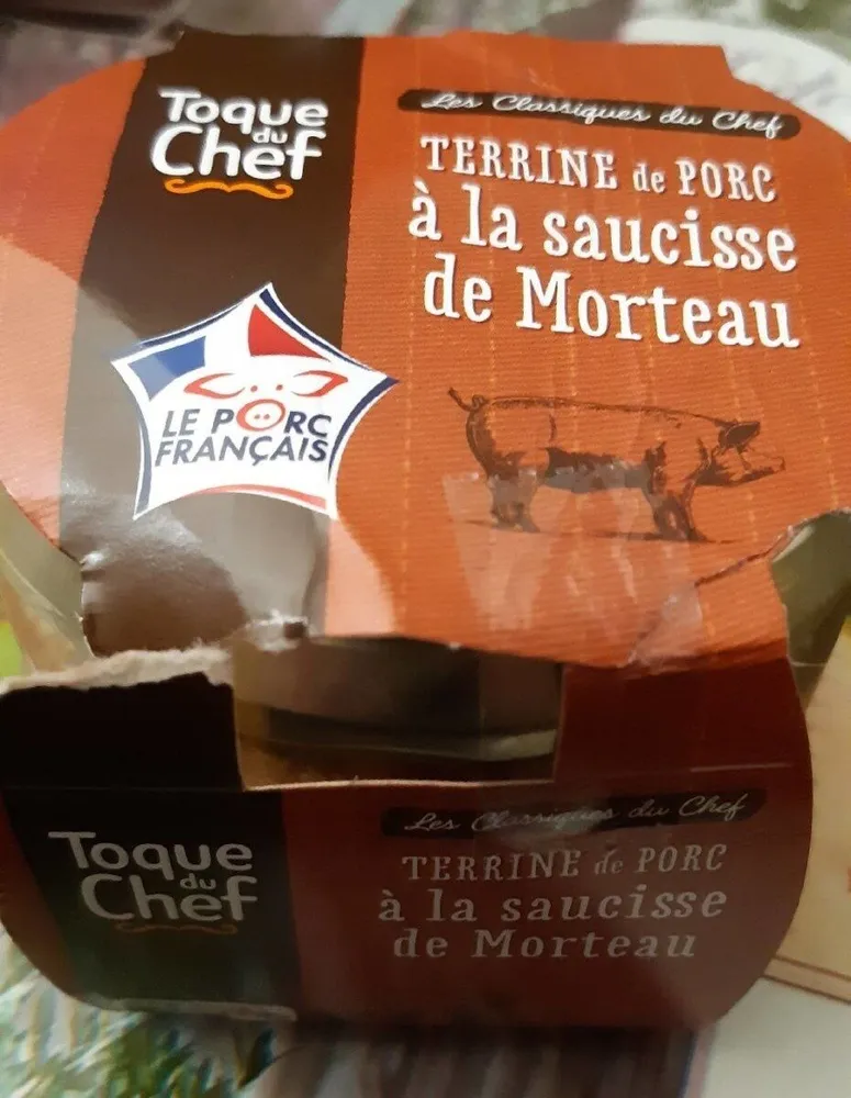 Terrine de porc à la saucisse de Morteau