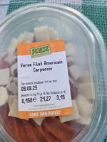 Verse Filet Americain Carpaccio