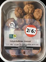 Gehaktballetjes Naturel