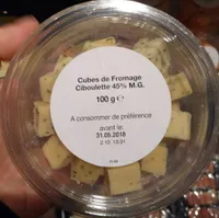 Cubes de Fromage Ciboulette 45 % MG