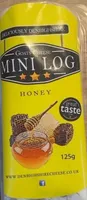 Mini log goats cheese with honey