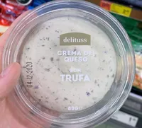 Crema de Queso con trufa