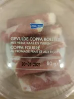 Coppa fourré au fromage frais et aux figues
