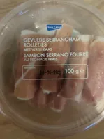 Jambon Serrano fourré au fromage frais