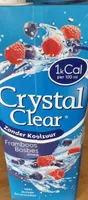 Crystal clear framboos bosbes