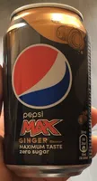 pepsi max ginger