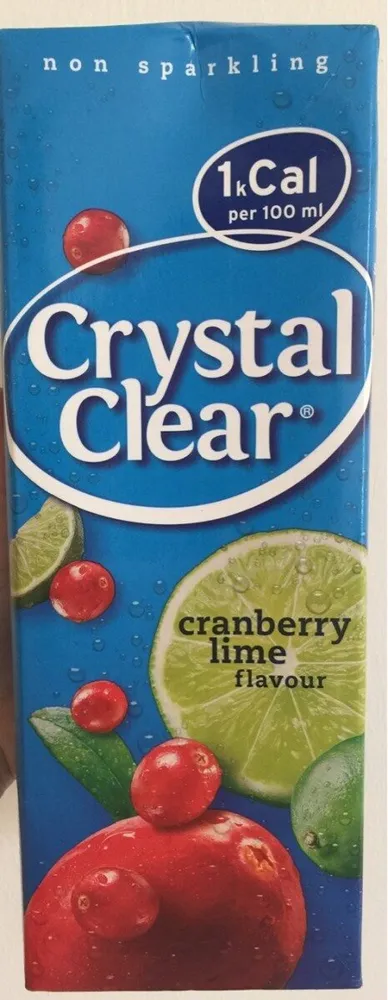 Crystal Clear Cranberry-Lime