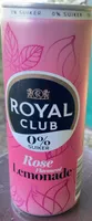 Royal club Rose flavored lemonade